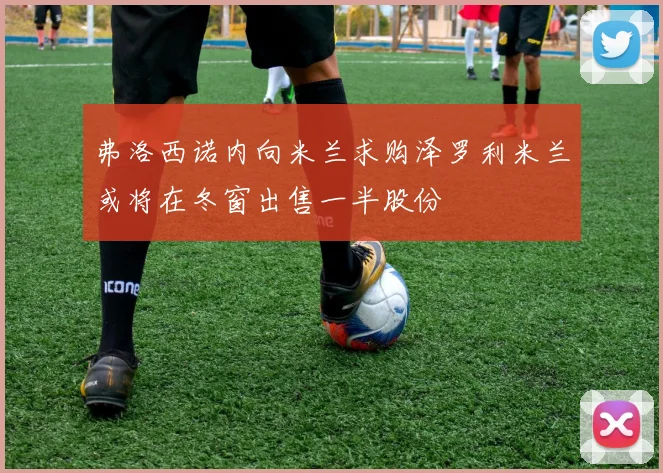 弗洛西诺内向米兰求购泽罗利米兰或将在冬窗出售一半股份